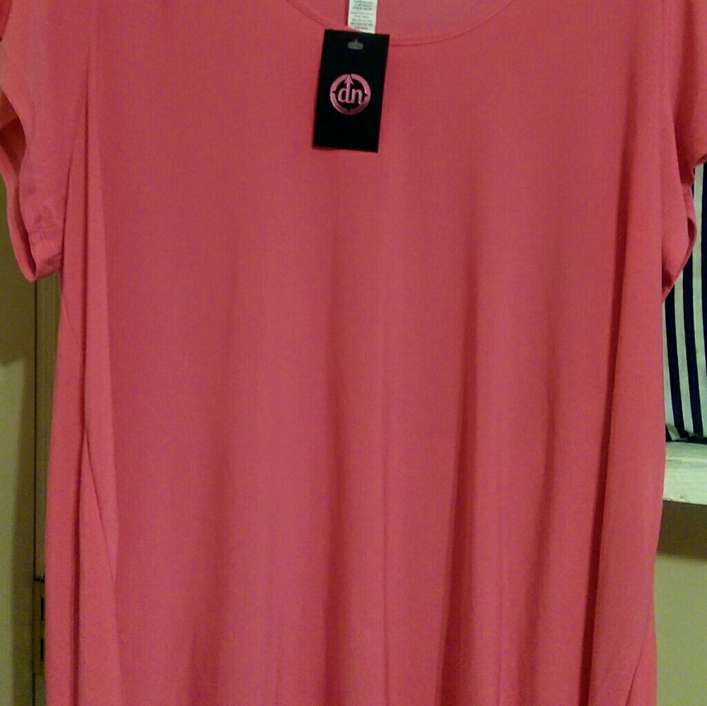 Brand new dark pink tunic.